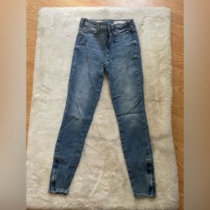 Anthropologie Pilcro and the letterpress high rise skinny